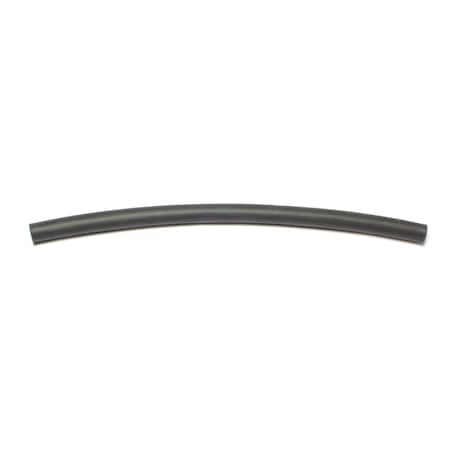 Midwest Fastener Heat Shrink Tube, Thin Wall, Black, 6 in, 15 PK 67964